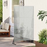  Zaslon za privatnost Siva 100 x 50 x 180 cm Čelik | Eponuda.ba