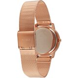 Guess Analogna ura rožnato zlata / bela | Shoptok.si