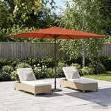  Vrtni suncobran 200 x 300 cm Poliester Pravokutni Terakota | shoptok.hr