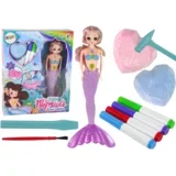 Mermaid Purple Treasures Excavation Kit