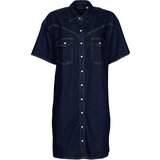 Levi's Kratke obleke ELOWEN WESTERN DRESS Modra Cene