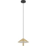 Eglo 390271 - led luster na sajli paraguay LED/12W/230V 3000K zlatna | Eponuda.com