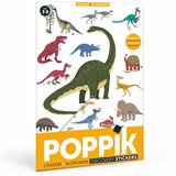 Poppik Edukativni poster s nalepnicama Mini otkrića Dinosaurusi | Eponuda.com