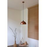 Duolla - Visilica na sajli IRONLINE 1xE27/15W/230V prečnik 27 cm bakarna/crna | Eponuda.com