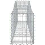  Lučne gabionske košare 9 kom 200x30x40/60 cm pocinčano željezo | shoptok.hr