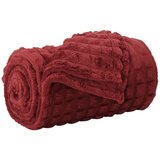  Odeja Bordeaux rdeča 240 x 220 cm Flis, (5000288332) | Shoptok.si