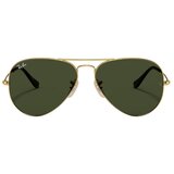 Ray-ban Unisex sunčane naočale Ray Ban RB 3025 SN Aviator Havana Collection XXL Green (zelene) Cijene