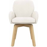  Okretne blagovaonske stolice 6 pcs Bouclé Krem 54 x 58 x 87 cm | Eponuda.com