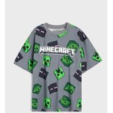Sinsay Pamučna oversize majica s printom Minecraft | shoptok.hr