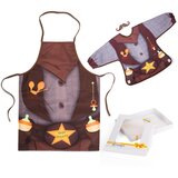  Otroški šerif - slinček in predpasnik - Baby shower - Za 1 leto - Krst | Shoptok.si
