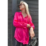 Madmext Shirt - Pink - Oversize Cene