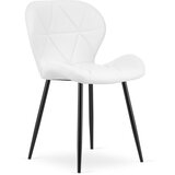 Mango stolica - bijela eko koža / crne noge x 1 | shoptok.hr