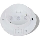 vidaXL Zunanji Set Solarnih Svetilk za Ograjo / Žleb 6 kosov, Bele Barve | Shoptok.si
