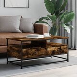  Stolić za kavu boja hrasta 100 x 51 x 45 cm konstruirano drvo | shoptok.hr