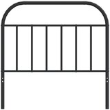  Metalno zamjensko uzglavlje crno 107 cm | shoptok.hr