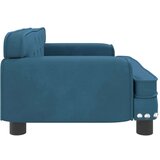  Dječja fotelja plava 70 x 45 x 30 cm baršunasta | shoptok.hr