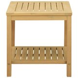  Bocni stol Prirodna nafta 45 x 45 x 45 cm Čvrsto drvo akacije - 45 x 45 x 45 cm Svijetli bagrem | shoptok.hr