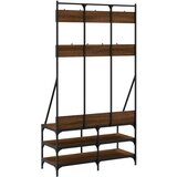  Za odjeću i cipele smeđa boja hrasta 100x40x184 cm | shoptok.hr