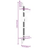  Zidna penjalica za mačke i stup za grebanje tamnosiva 187 cm | Eponuda.ba