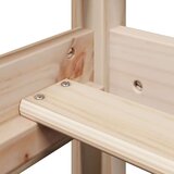 vidaXL visoki krevet s krovom 80 x 200 cm od masivne borovine | shoptok.hr