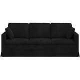 SOFA Crna 198 x 78 x 80 cm Baršun | shoptok.hr