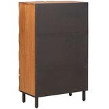  Highboard Finš acacije smeđa 60 x 33 x 100 cm Čvrsto drvo manga | shoptok.hr