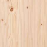  Krevet s regalom za knjige bez madraca 200 x 200 cm od borovine | shoptok.hr