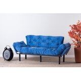  Nitta Triple - Blue Blue 3-Seat Sofa-Bed | ePonuda.com