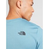The North Face Majica 'SIMPLE DOME' nebeško modra / črna | Shoptok.si