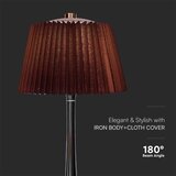  LED Prigušiva punjiva stona lampa LED/1,5W/5V 3000-6000K 1800 mAh braon | Eponuda.com