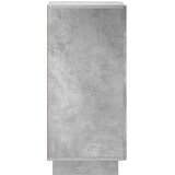  Komoda Betonska siva 33 5 x 34 5 x 75 cm Konstruirano drvo - Betonska siva | shoptok.hr