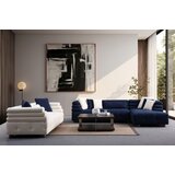 Atelier Del Sofa ugaona garnitura Boston, 300x186 cm, Plava Cene
