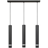  LED luster na sajli TUBA 3xGU10/4,8W/230V crna/hrom | Eponuda.com