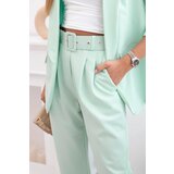 Kesi Włoski Elegant set of jackets and trousers mint | shoptok.hr