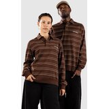 No Problemo Rugby Majica z dolgimi rokavi brown | Shoptok.si