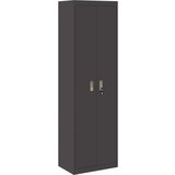 Ormarić Omarica za shranjevanje 2 pcs Črna 60 x 40 x 200 cm Jeklo, (5000152586) | Shoptok.si