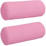  Valjkasti jastučići 2 pcs Ružičasta Ø 15 x 40 cm tkanina | Eponuda.ba