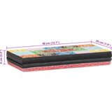  Zidne police 2 kom 40x20x6 cm čvrsto drvo mango | shoptok.hr