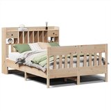 vidaXL Okvir kreveta bez madraca 160 x 200 cm od masivne borovine | shoptok.hr