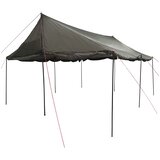  Obiteljski šator s krovom Smeđa siva 450 x 400 x 265 cm | Eponuda.com