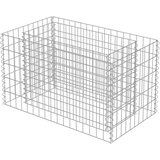  Gabionska sadilica od pocinčanog čelika 90 x 50 x 50 cm | shoptok.hr