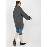 RUE PARIS Sweater-LC-SW-3018.97P-dark gray | Shoptok.si