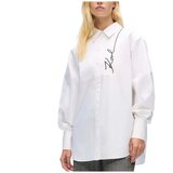Karl Lagerfeld SIGNATURE SEQUINS T-SHIRT Bijela Cijene