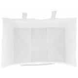  Papirnate vrećice 50 kom s ručkama bijele 32x22x28 cm | shoptok.hr