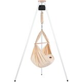 SCHMUSEWOLKE VISEČA MREŽA ZA DOJENČKE Set inkl. Tipi-Gestell und Motor bela, bež | Shoptok.si