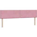 s oprugama i madracem LED ružičasti 180x210 cm baršunasti | shoptok.hr