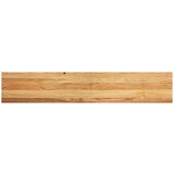  Okenske police 2 kosa svetlo rjava 140x30x2 cm trdna hrastovina | Shoptok.si