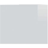  Stolić za kavu visoki sjaj bijeli 90 x 50 x 41 5 cm od iverice | shoptok.hr