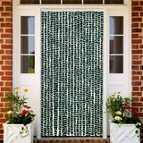 vidaXL Zastor protiv insekata zeleno-bijeli 90 x 220 cm šenil | shoptok.hr