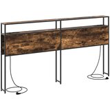 vidaXL Skladiščni naslon Dimljeni hrast 180 cm Konstruiran les, (5000142499) | Shoptok.si